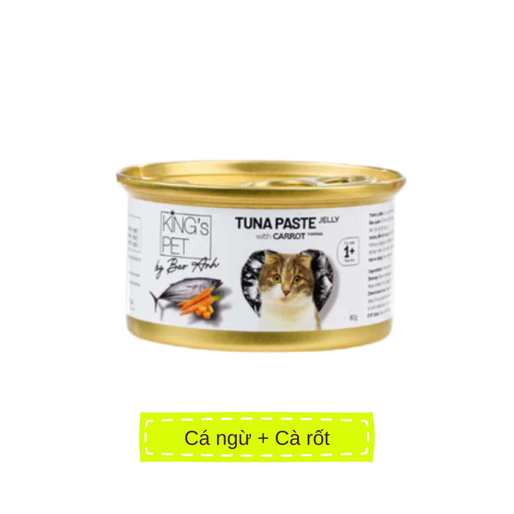 Pate King's Pet Bảo Anh Mèo Mọi Lứa Tuổi Lon 85G
