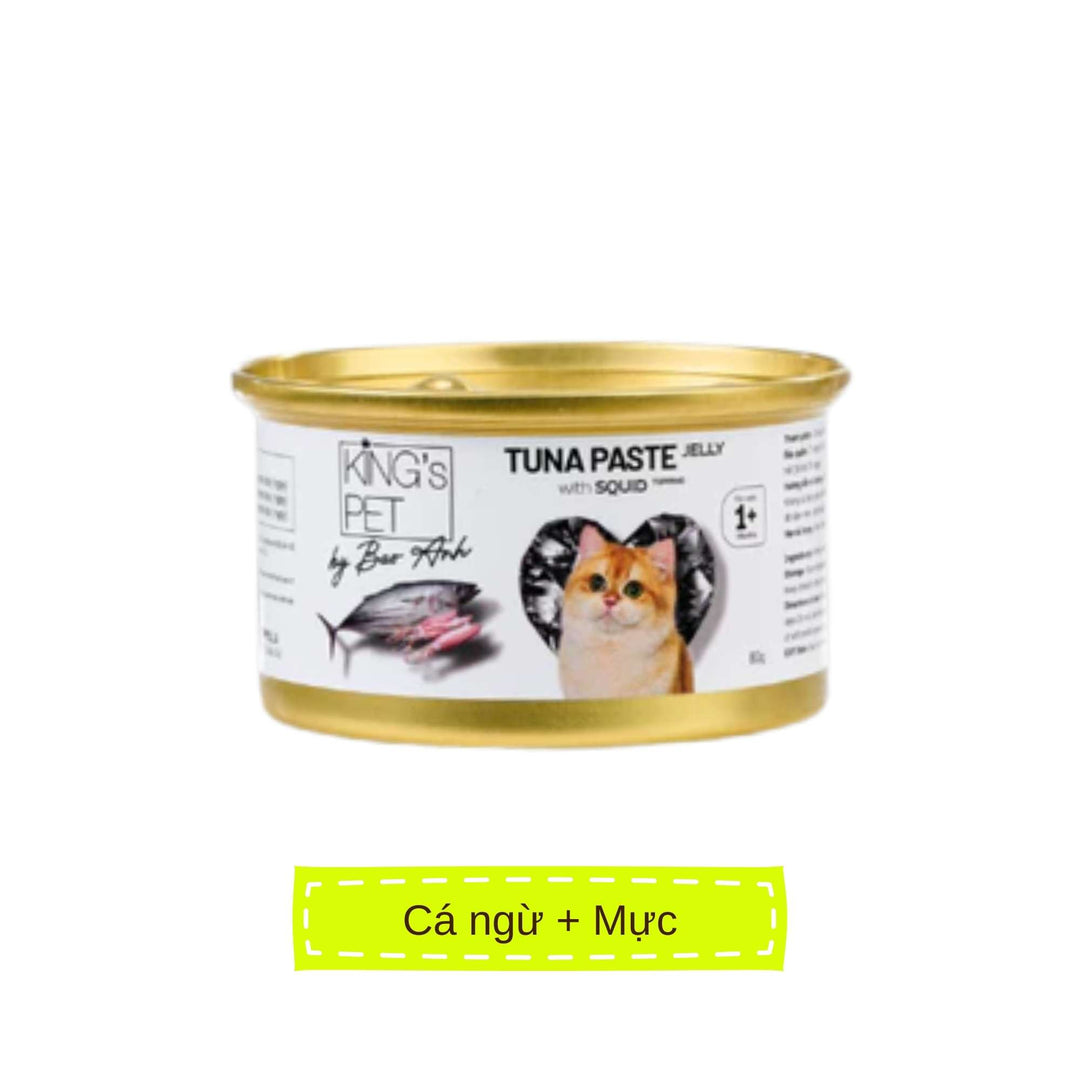 Pate King's Pet Bảo Anh Mèo Mọi Lứa Tuổi Lon 85G