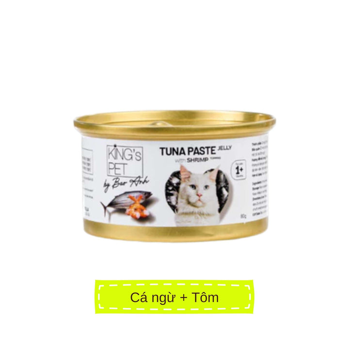 Pate King's Pet Bảo Anh Mèo Mọi Lứa Tuổi Lon 85G