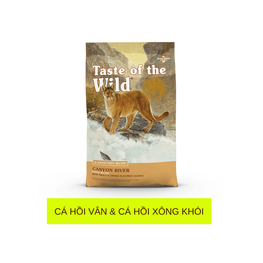 [500G - 2KG] Hạt Cho Mèo Taste of the Wild Các Loại, Chọn Vị Theo Nhu Cầu Boss