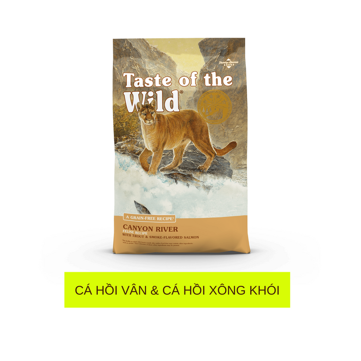 [6.6KG] Hạt Cho Mèo Taste of the Wild Các Loại, Chọn Vị Theo Nhu Cầu Boss