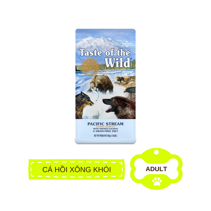 [500G] Hạt Cho Chó Taste of the Wild Các Loại, Chọn Vị Theo Nhu Cầu Boss