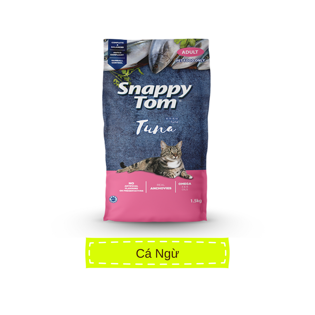 [1.5KG] Hạt Snappy Tom Mèo
