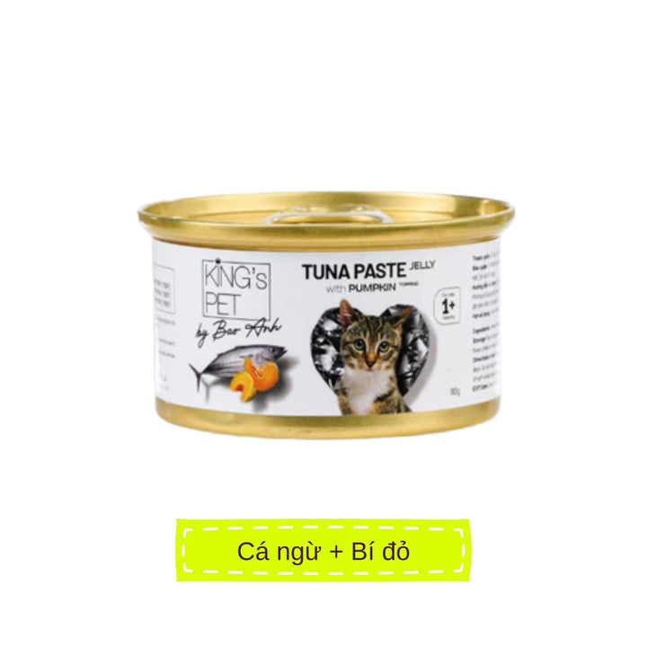 Pate King's Pet Bảo Anh Mèo Mọi Lứa Tuổi Lon 85G