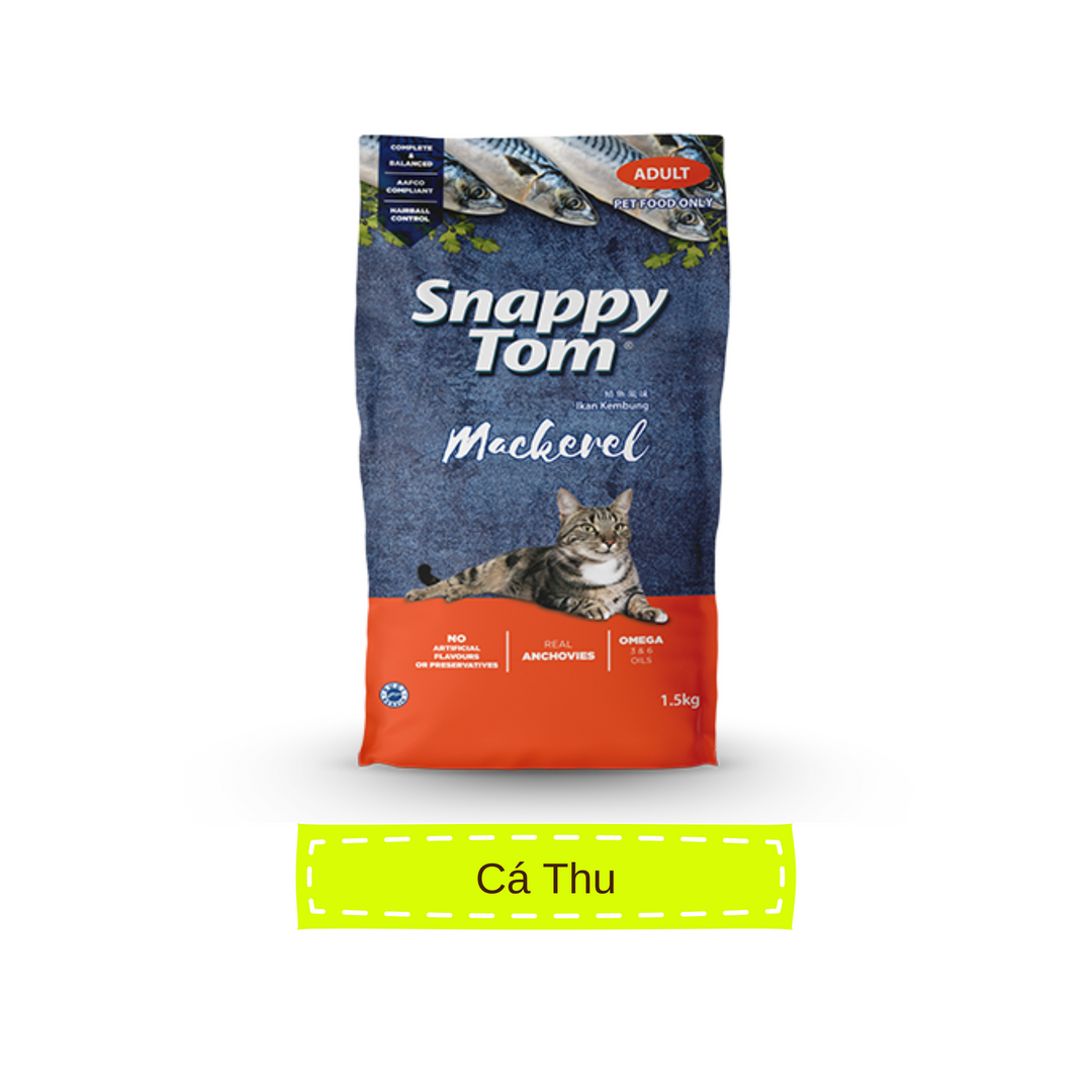 [1.5KG] Hạt Snappy Tom Mèo