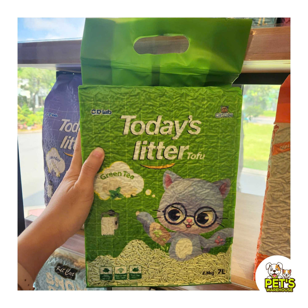 Cát Vệ Sinh Đậu Nành Today's Litter Tofu Cho Mèo, Vón Cục Nhanh, Hương Thơm Dễ Chịu, 7L