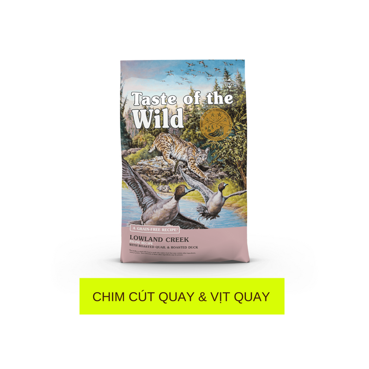 [500G - 2KG] Hạt Cho Mèo Taste of the Wild Các Loại, Chọn Vị Theo Nhu Cầu Boss