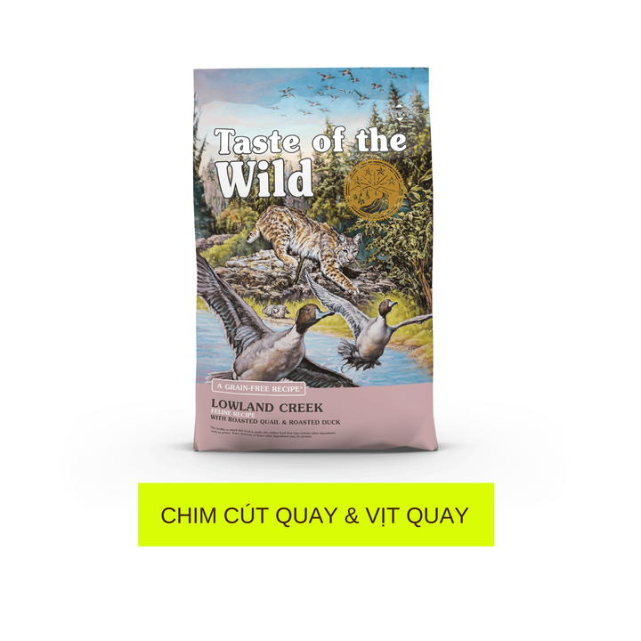 [6.6KG] Hạt Cho Mèo Taste of the Wild Các Loại, Chọn Vị Theo Nhu Cầu Boss