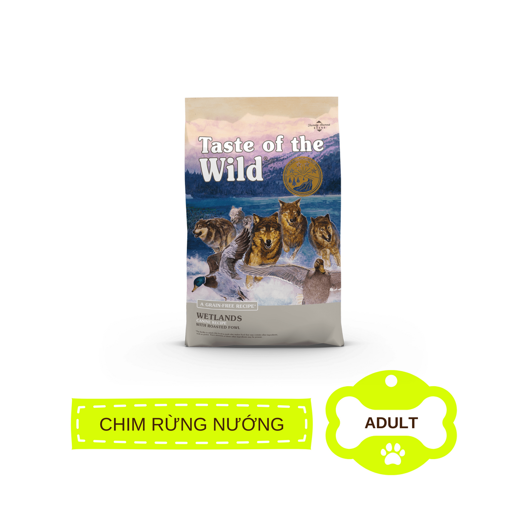 [500g - 2kg] Hạt Cho Chó Taste of the Wild Các Loại, Mọi Lứa Tuổi