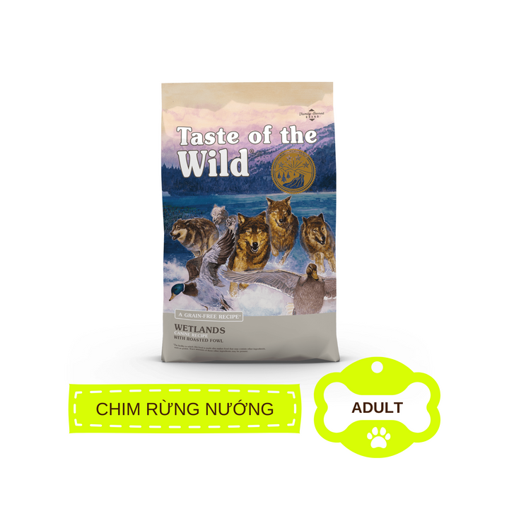 [500g - 2kg] Hạt Cho Chó Taste of the Wild Các Loại, Mọi Lứa Tuổi