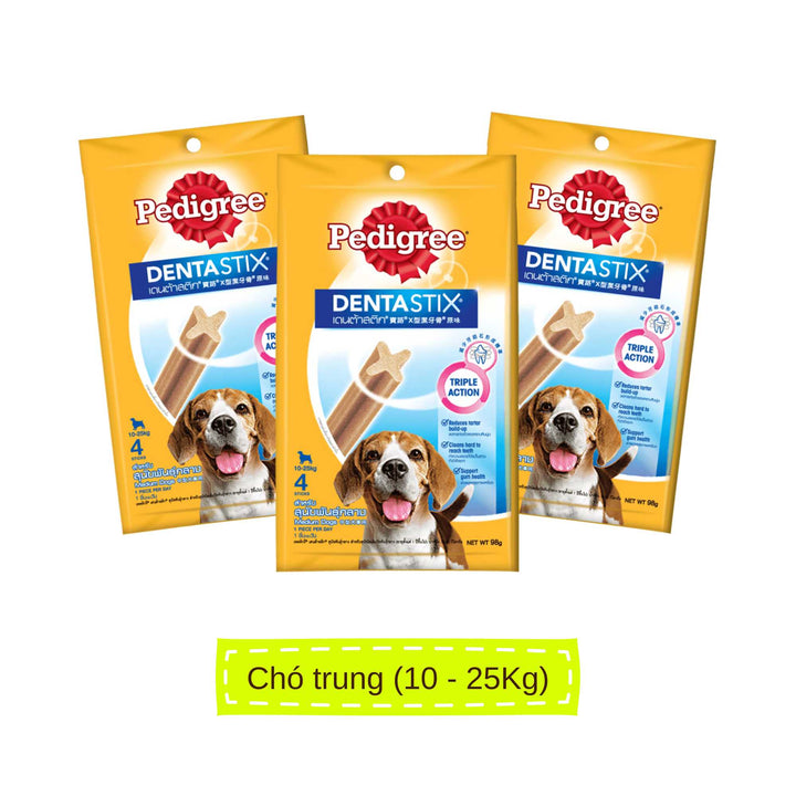 [Combo 3 Gói] Bánh Xương Pedigree Chó