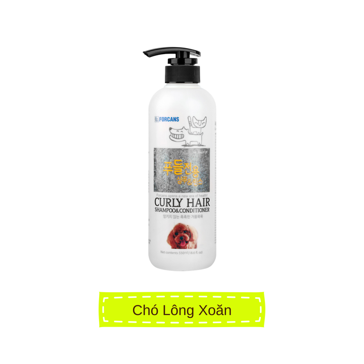 [550ML - 1L] Sữa Tắm Forcans Hàn Quốc Chó Mèo