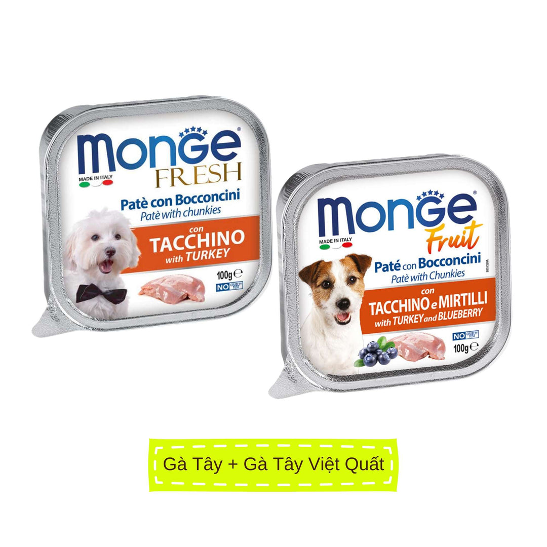 [100G] Pate Monge Chó Nhiều Vị