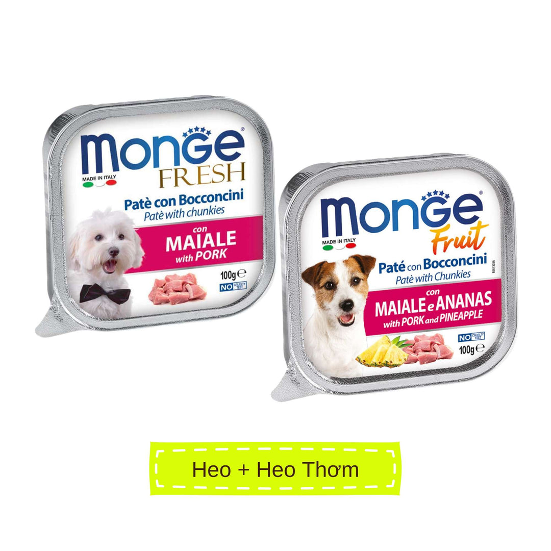 [100G] Pate Monge Chó Nhiều Vị