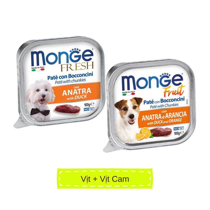 [100G] Pate Monge Chó Nhiều Vị