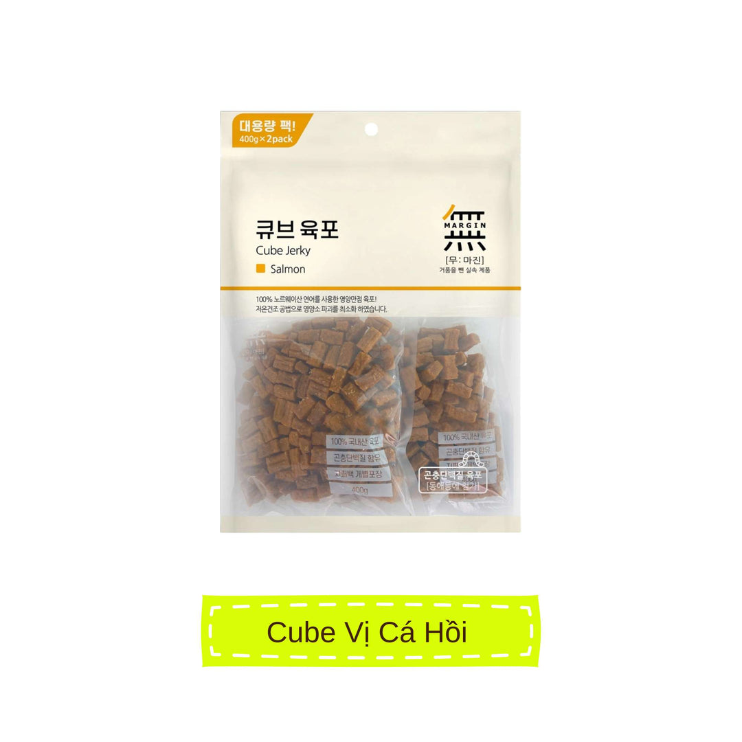 [800G] Snack Bowwow Cube Chó Mọi Lứa Tuổi | Pet's Warehouse
