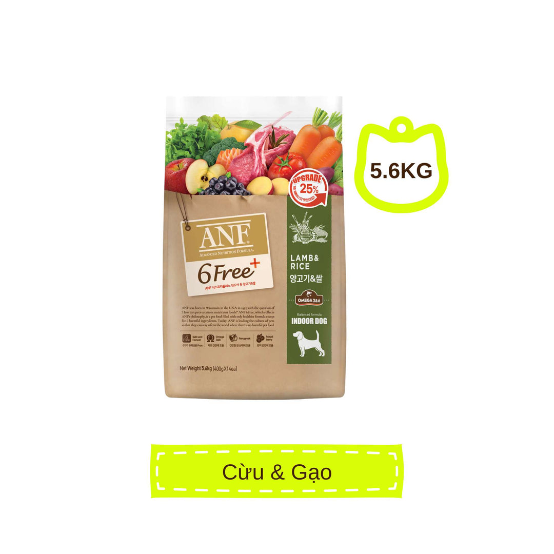 [1.6KG - 5.6KG] Hạt Anf 6Free+ Cao Cấp Chó Mọi Lứa Tuổi