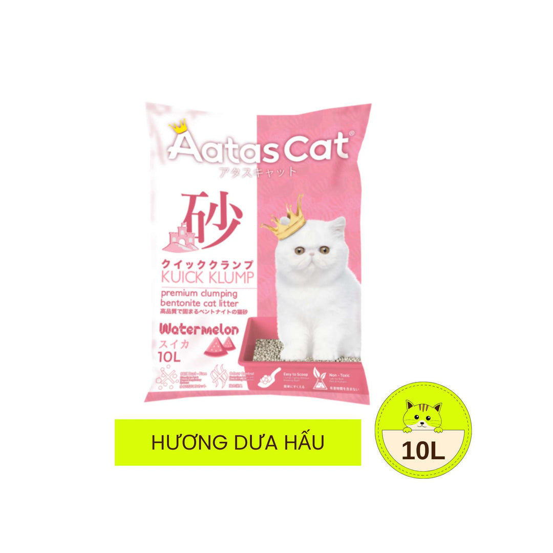 Cát Đất Sét Aatas Vệ Sinh Cho Mèo, 10L