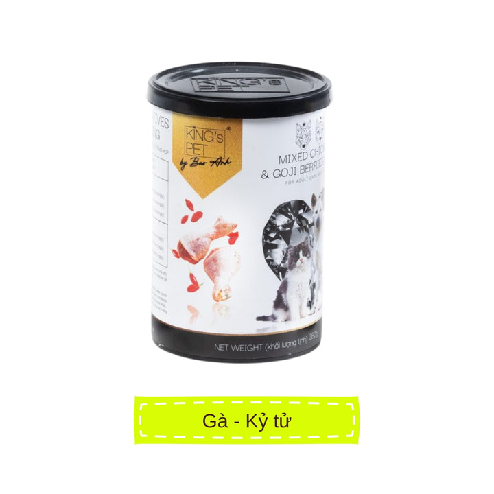 [Combo 12 lon] Pate King's Pet Chó Mèo Mọi Lứa Tuổi 380G