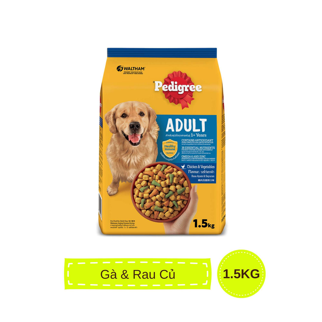 Hạt Pedigree Chó Trưởng Thành 1.5KG