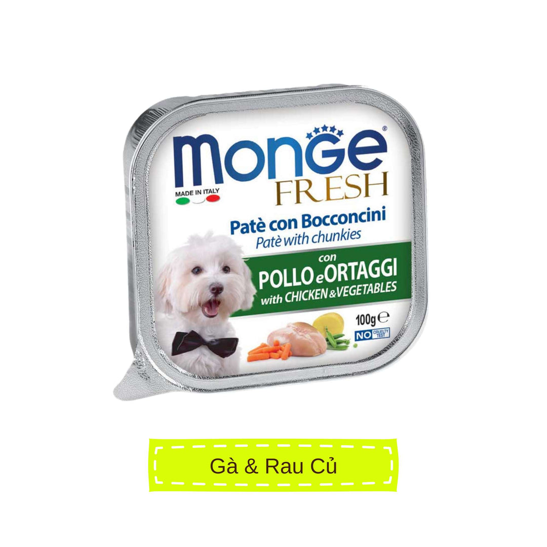 [100G] Pate Monge Chó Nhiều Vị