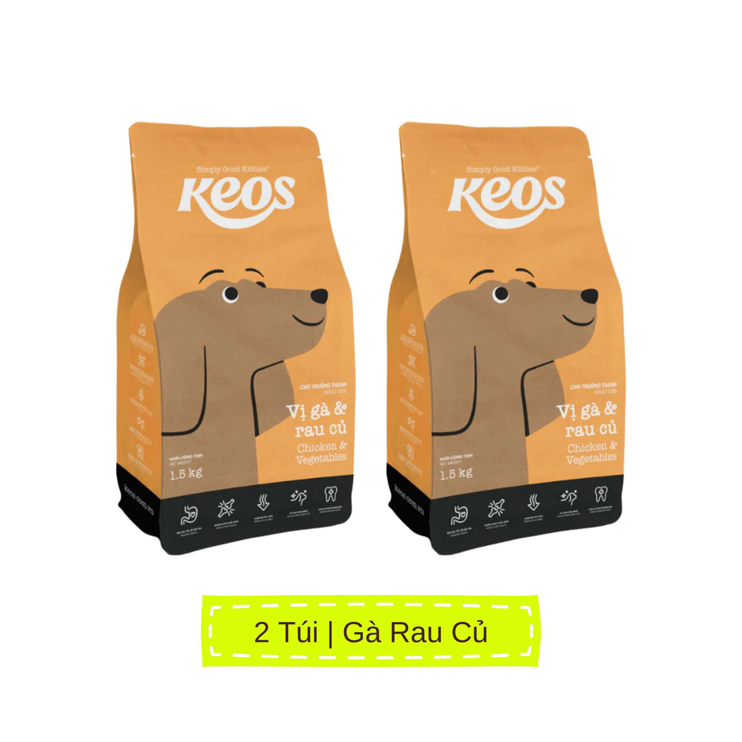 [1.5KG] Hạt Keos Chó Mọi Lứa Tuổi