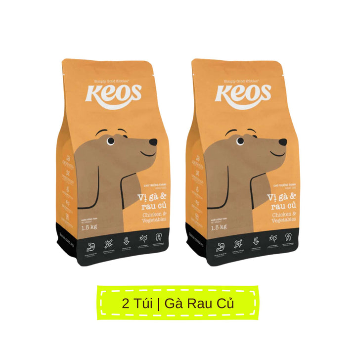 [1.5KG] Hạt Keos Chó Mọi Lứa Tuổi