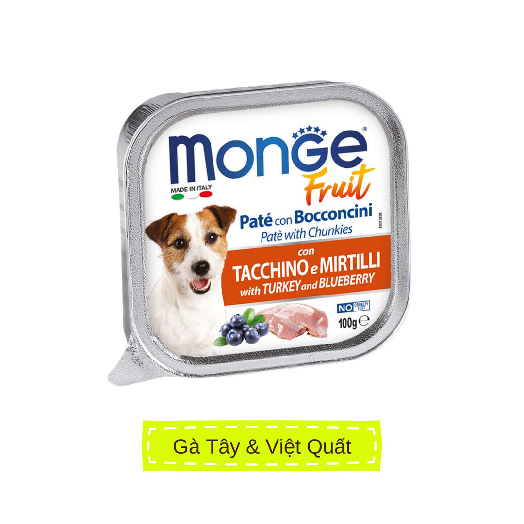 [100G] Pate Monge Chó Nhiều Vị