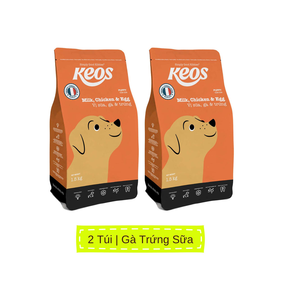 [1.5KG] Hạt Keos Chó Mọi Lứa Tuổi