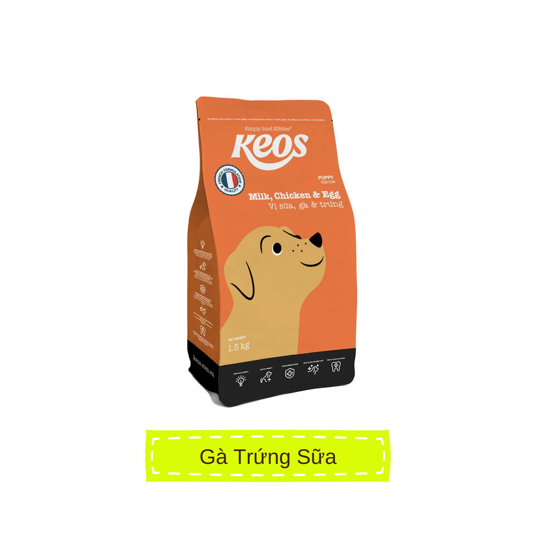 [1.5KG] Hạt Keos Chó Mọi Lứa Tuổi
