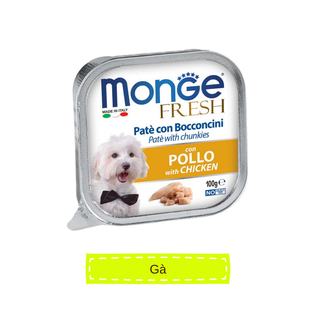 [100G] Pate Monge Chó Nhiều Vị