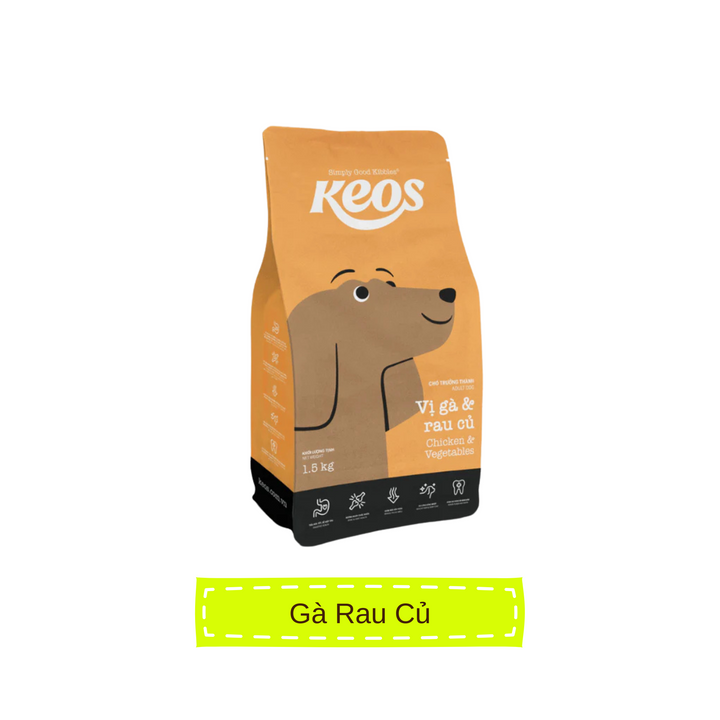[1.5KG] Hạt Keos Chó Mọi Lứa Tuổi