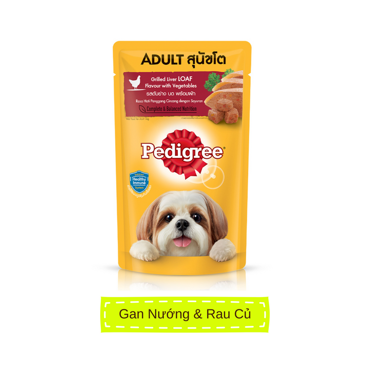 [80G - 130G] Pate Pedigree Chó Mọi Lứa Tuổi