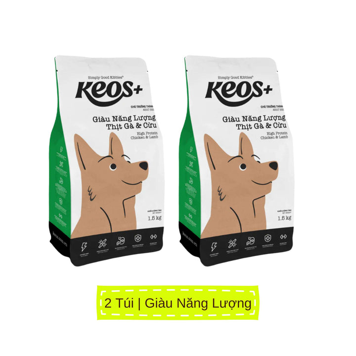 [1.5KG] Hạt Keos Chó Mọi Lứa Tuổi