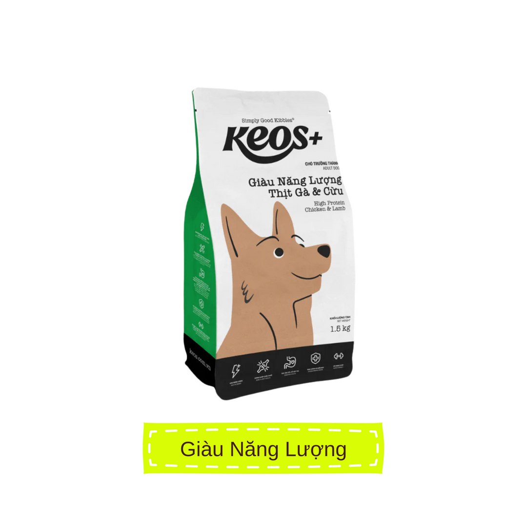 [1.5KG] Hạt Keos Chó Mọi Lứa Tuổi
