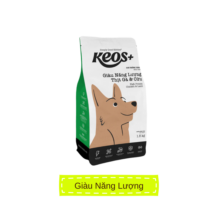 [1.5KG] Hạt Keos Chó Mọi Lứa Tuổi