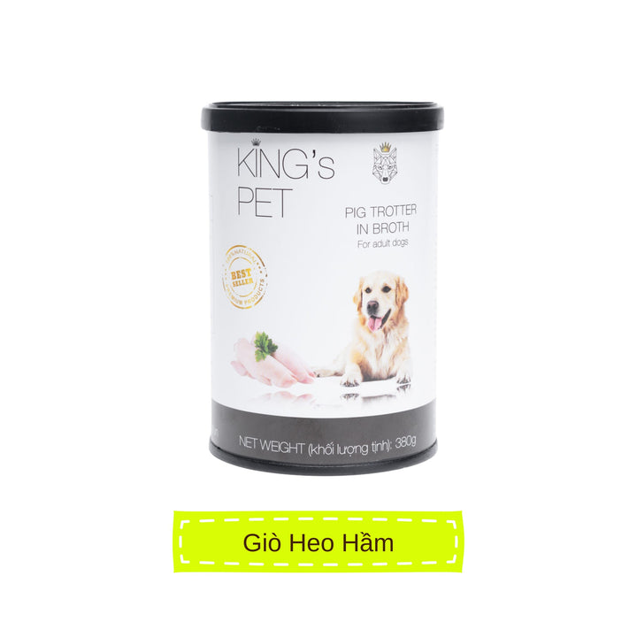 [Combo 24 lon] Pate King's Pet Chó Mèo Mọi Lứa Tuổi 380G