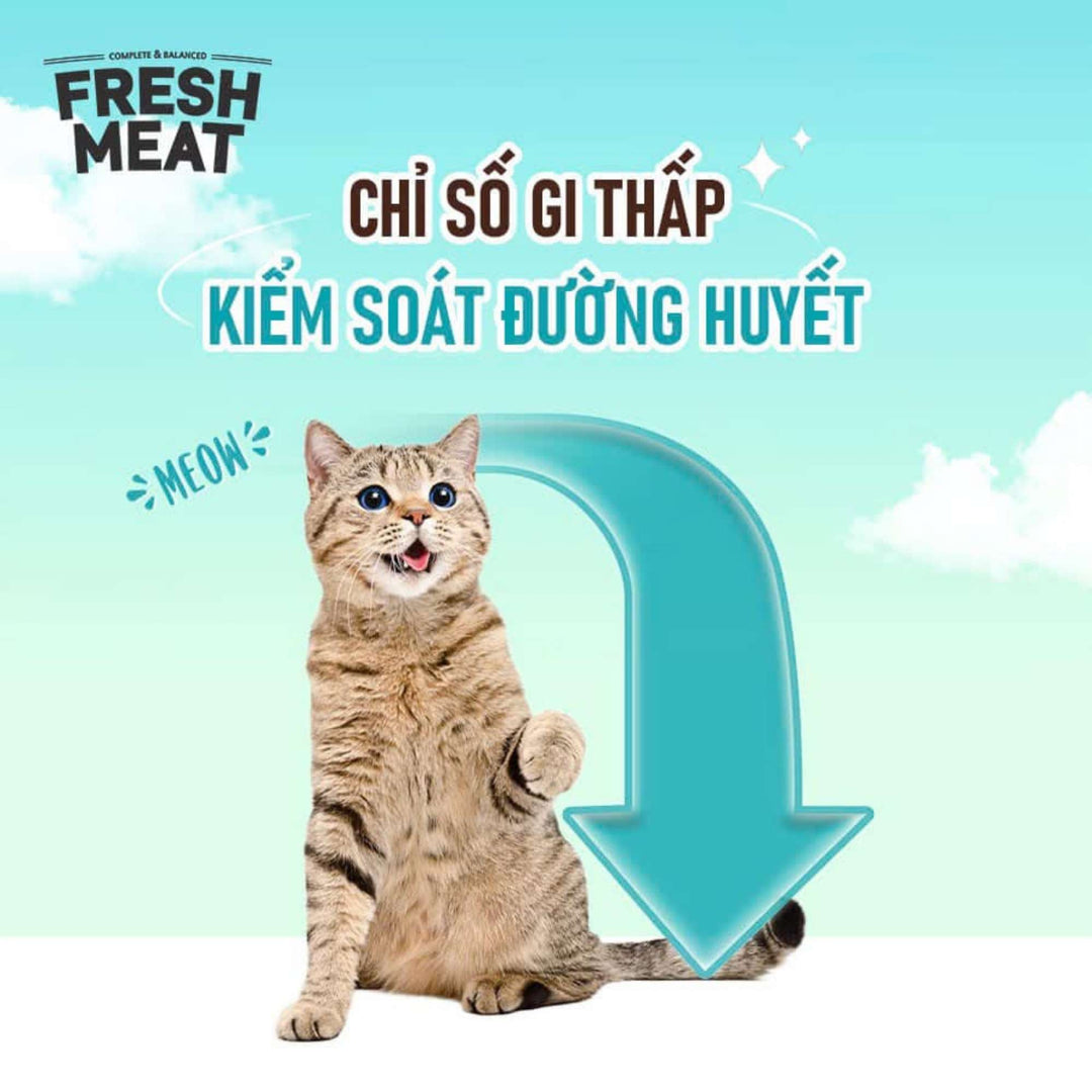Hạt ANF Fresh Meat Gấp Đôi Thịt Tươi Cho Mèo Mọi Lứa Tuổi, Túi 1.6Kg