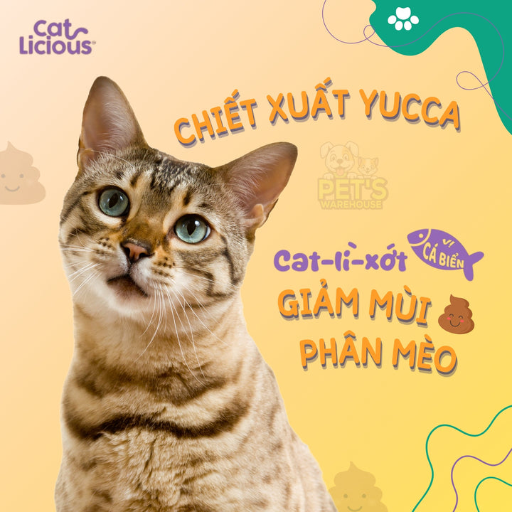 Hạt Cat Licious Cho Mèo Trưởng Thành, Vị Cá Biển, 1Kg