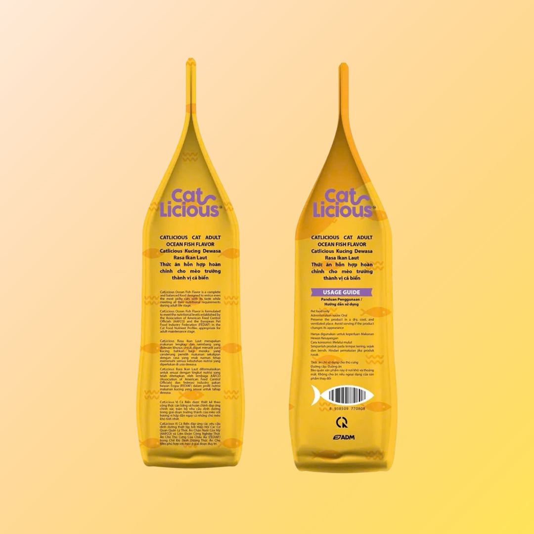 Hạt Cat Licious Cho Mèo Trưởng Thành, Vị Cá Biển, 1Kg