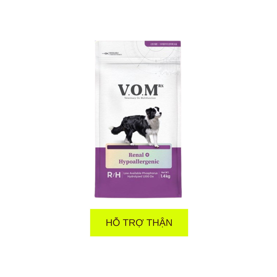 Hạt V.O.M Dinh Dưỡng Hỗ Trợ Đa Chức Năng Cho Chó, Túi 1.4Kg