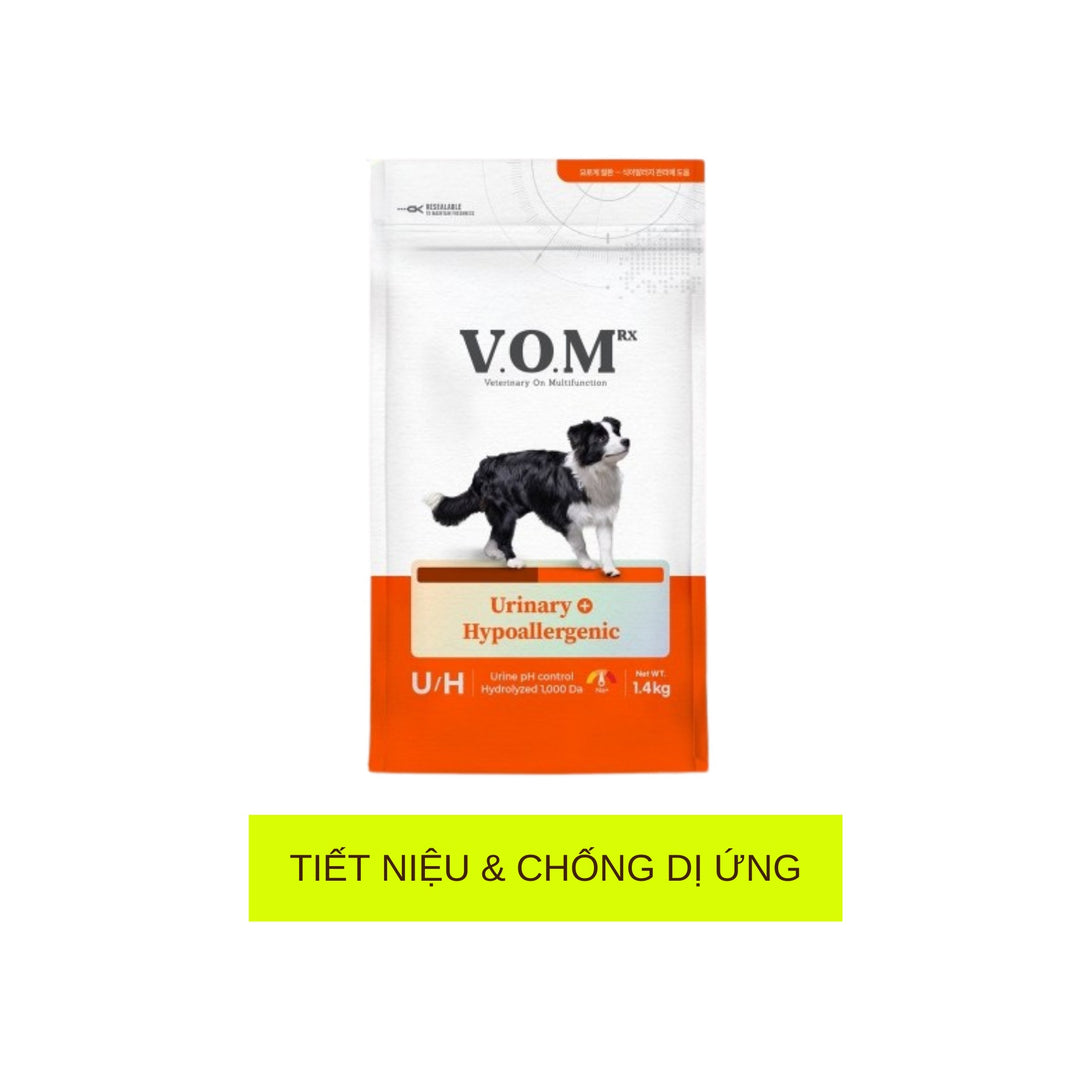 Hạt V.O.M Dinh Dưỡng Hỗ Trợ Đa Chức Năng Cho Chó, Túi 1.4Kg