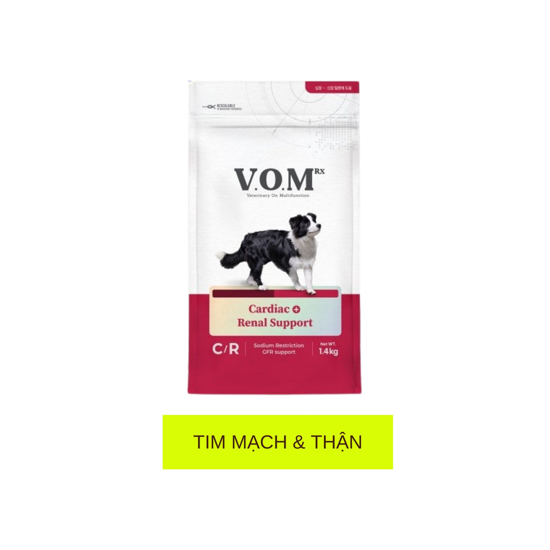 Hạt V.O.M Dinh Dưỡng Hỗ Trợ Đa Chức Năng Cho Chó, Túi 1.4Kg