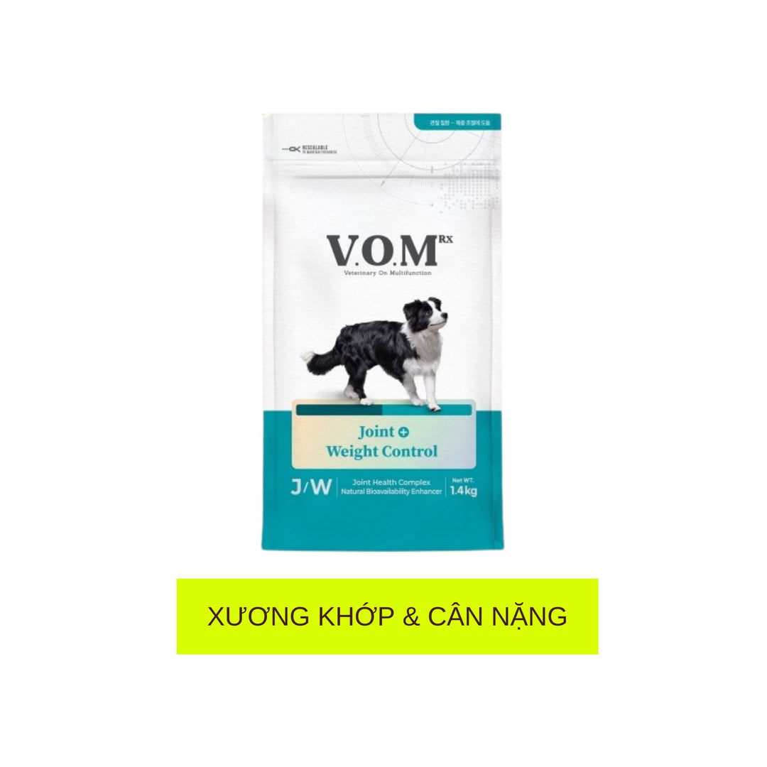 Hạt V.O.M Dinh Dưỡng Hỗ Trợ Đa Chức Năng Cho Chó, Túi 1.4Kg