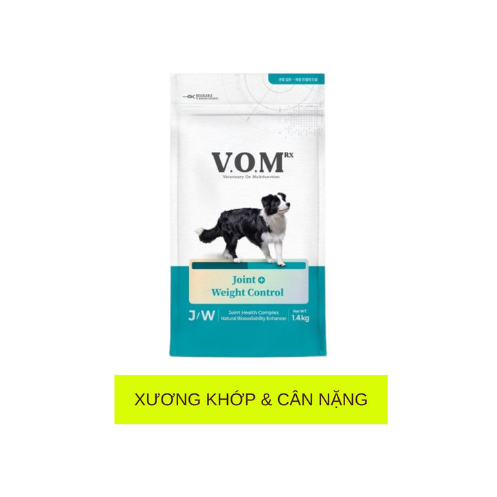 Hạt V.O.M Dinh Dưỡng Hỗ Trợ Đa Chức Năng Cho Chó, Túi 1.4Kg