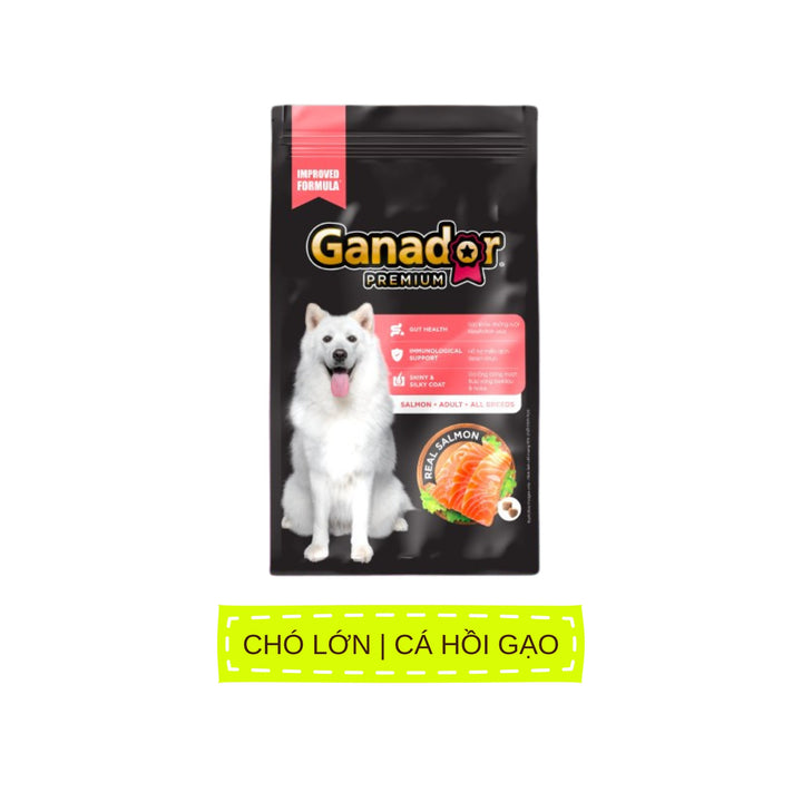 Hạt Ganador cho chó mọi lứa tuổi, túi nguyên seal 20kg siêu tết kiệm