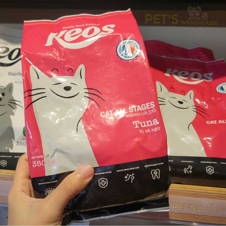 [350g - 1.5Kg] Hạt Keos Cho Mèo Mọi Lứa Tuổi, Nhiều Vị