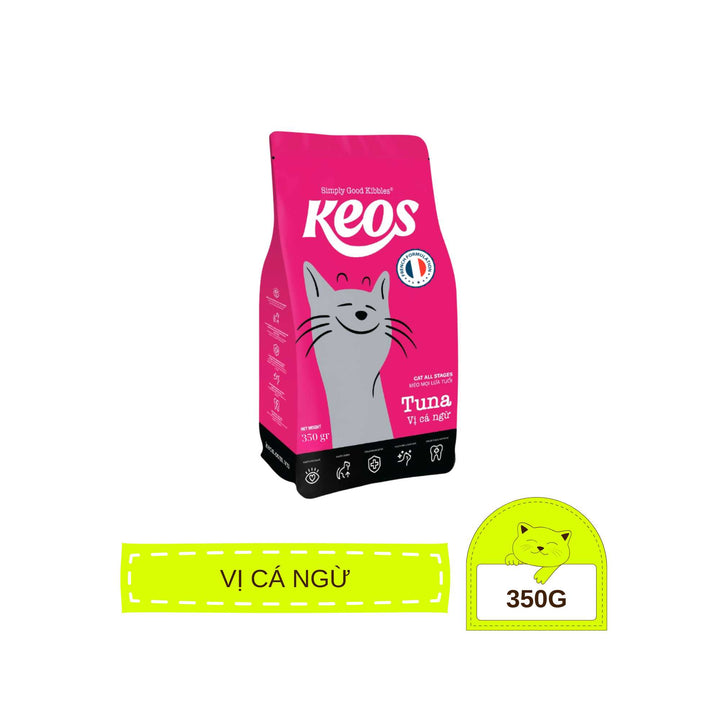 [350g - 1.5Kg] Hạt Keos Cho Mèo Mọi Lứa Tuổi, Nhiều Vị