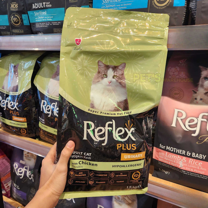 Hạt Reflex Plus Thổ Nhĩ Kỳ cho mèo mọi lứa tuổi, 1.5kg