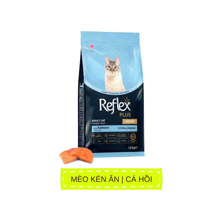Hạt Reflex Plus Thổ Nhĩ Kỳ cho mèo mọi lứa tuổi, 1.5kg